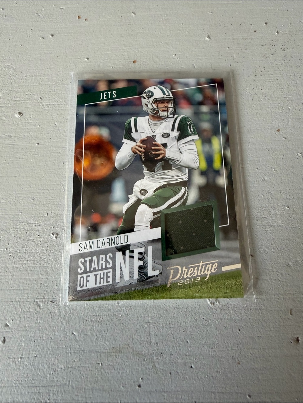 Sam Darnold Game Used Card